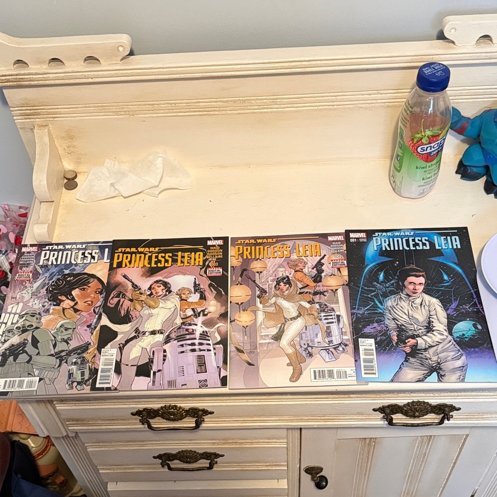 Princess Leia Comic Book Set #1-4 Star Wars 2015